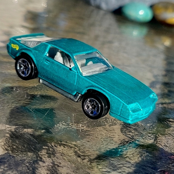 Mattel Other - 1983 Hot Wheels Camaro Exclusive Camaro Z28, teal, Rare 5 spoke